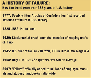 Illustration for article titled Failure Now An Option